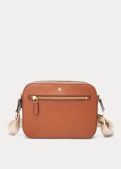 Women's Ralph Lauren Leather Medium Crossbody Bag | 649708NJT